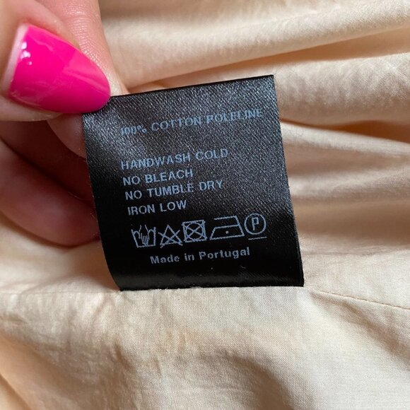 CHRISTIAN Wijnants BNWT Peach Skirt Tie Dye sz 8 - Picture 9 of 12